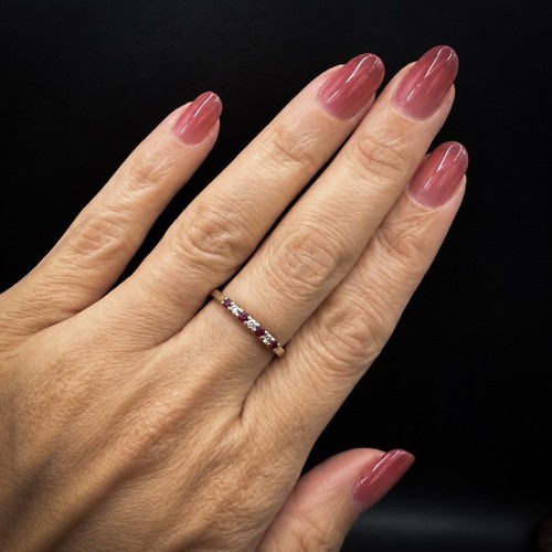 Vintage 9ct gold ruby - 9ct,