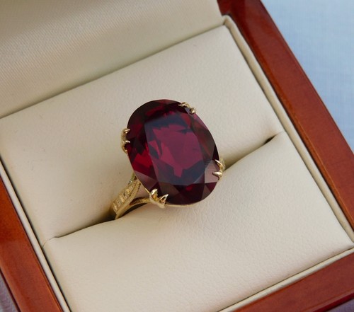 Vintage 9ct yellow - vintage, g