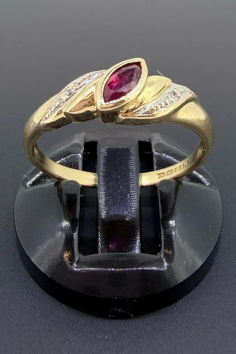 9ct 375 yellow gold vintage - 9ct,
