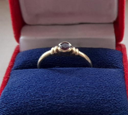 Vintage 9ct yellow gold - yellow,