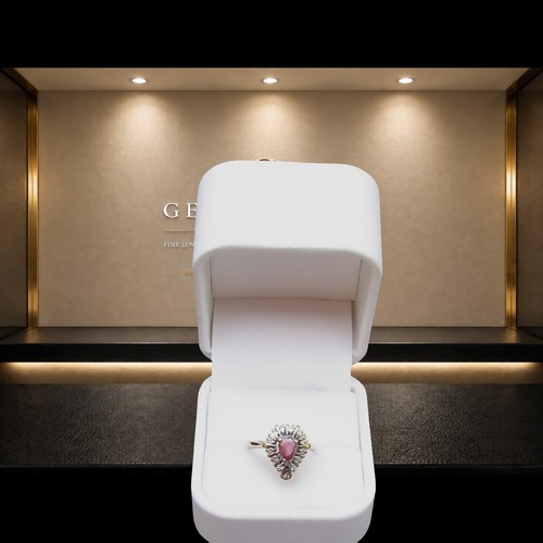 Vintage 9ct gold ruby - vintage, 9k