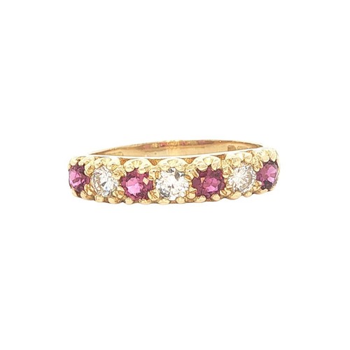 Vintage 18ct gold diamond and - 18ct,