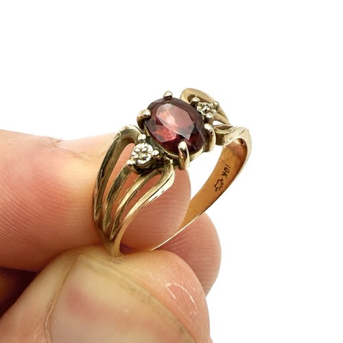 Vtg 10k yellow gold - 10k, ring