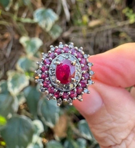 Vintage 9ct gold ruby - vintage,