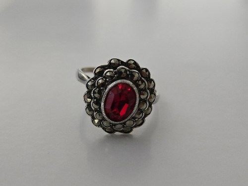 Vintage gold sterling - &,