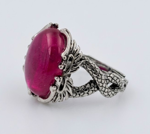 Lab created ruby dragon - ruby,