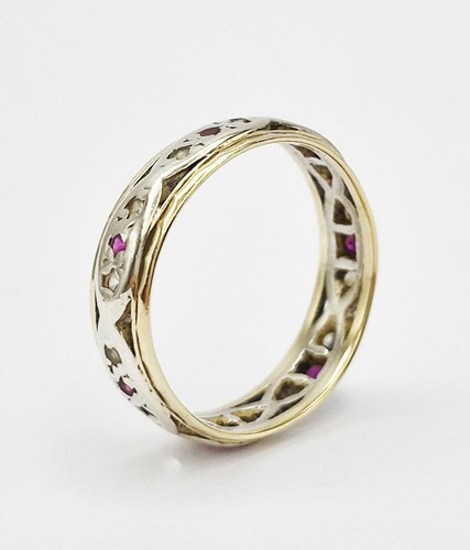 Vintage 9ct gold silver - vintage,