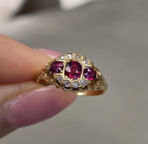 Vintage 18ct gold - gold, and