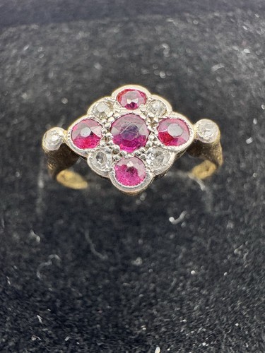 Vintage ruby and diamond - vintage,